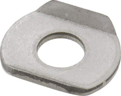 De-Sta-Co - Stainless Steel, Flanged Washer for 1/4" Diam Clamp Spindle - 1/4-20 Thread, 0.26" Hole Diam, 0.69" Overall Diam, 1/2" Between Flanges - A1 Tooling