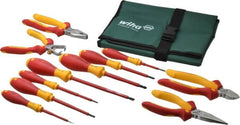 Wiha - 11 Piece Insulated Hand Tool Set - Comes in Canvas Pouch - A1 Tooling