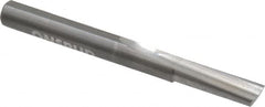 Onsrud - 1/4" Diam, 1/4" Shank Diam, 3/4" Length of Cut, 1 Flute Single Edge Straight Router Bit - 2-1/2" Overall Length, Right Hand Cut, Solid Carbide - A1 Tooling