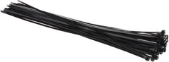 Thomas & Betts - 24.2" Long Black Nylon Standard Cable Tie - 120 Lb Tensile Strength, 1.91mm Thick, 3" Max Bundle Diam - A1 Tooling