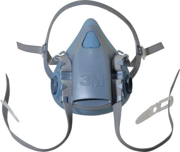 3M - Series 7500, Size M Half Mask Respirator - 4-Point Suspension, Bayonet Connection - A1 Tooling