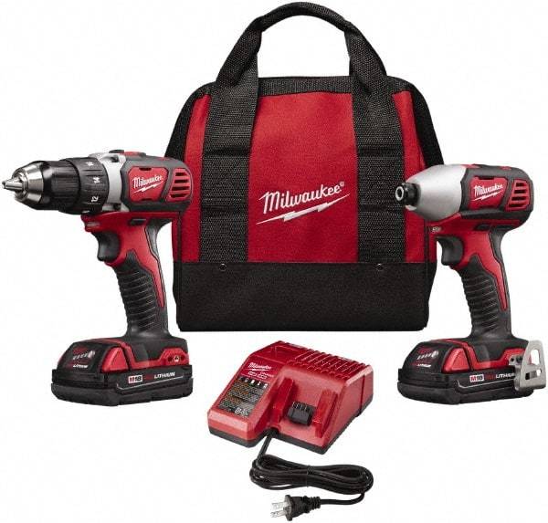 Milwaukee Tool - Cordless Tool Combination Kit - Battery Not Included - A1 Tooling