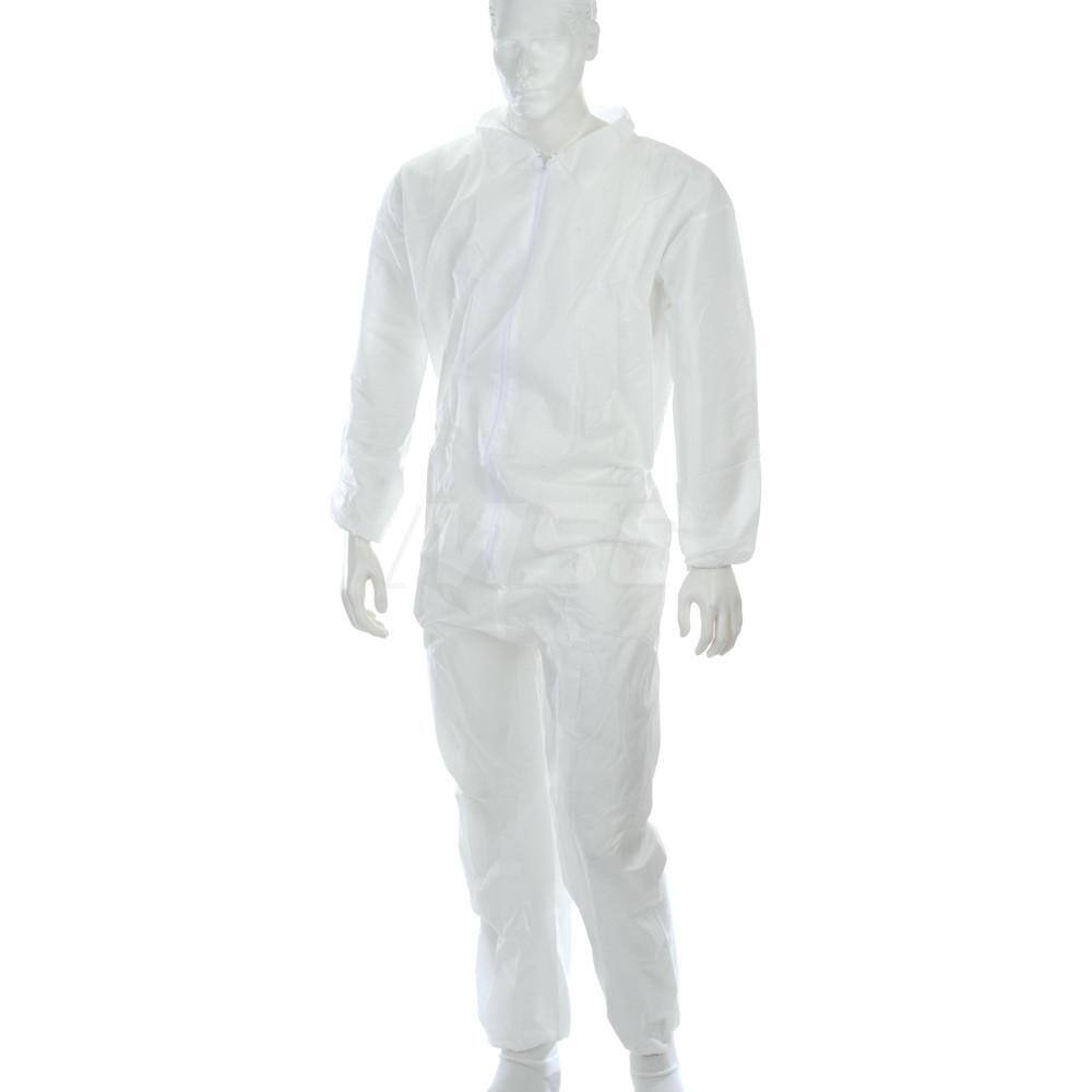 PRO-SAFE - Pack of (25), Size 4XL SMS General Purpose Coveralls - A1 Tooling