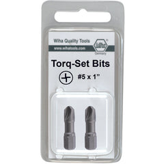 Torq-Set Insert Bit #4 × 25mm (2 Bit Pack) - A1 Tooling