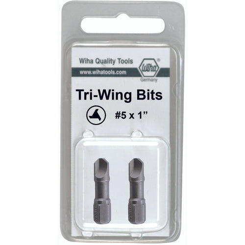 Tri-Wing Insert Bit #4 × 25mm (2 Bit Pack) - A1 Tooling