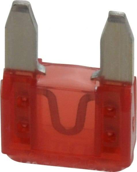 Cooper Bussmann - 10 Amp, 32 VDC, Bussmann ATM-10, Fast Acting Automotive Fuse - 0.43" Long, Red, Littlefuse MIN010, Ferraz Shawmut AF2-10 - A1 Tooling