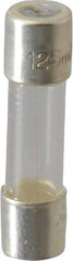 Cooper Bussmann - 250 VAC, 32 VDC, 0.125 Amp, Fast-Acting Miniature Glass Fuse - 20mm OAL, 10 at 125 V kA Rating, 5mm Diam - A1 Tooling