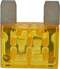 Cooper Bussmann - 20 Amp, 32 VDC, Bussmann MAX-20, Fast Acting Automotive Fuse - 1.35" Long, Yellow, Littlefuse MAX20, Ferraz Shawmut AF3-20 - A1 Tooling