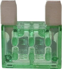 Cooper Bussmann - 30 Amp, 32 VDC, Bussmann MAX-30, Fast Acting Automotive Fuse - 1.35" Long, Green, Littlefuse MAX30, Ferraz Shawmut AF3-30 - A1 Tooling