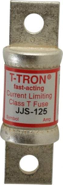 Cooper Bussmann - 600 VAC, 125 Amp, Fast-Acting General Purpose Fuse - Bolt-on Mount, 3-1/4" OAL, 200 at AC (RMS) kA Rating, 7/8" Diam - A1 Tooling