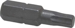 Wera - 5/32" Hex Screwdriver Bit - 1/4" Drive, 1" OAL - A1 Tooling