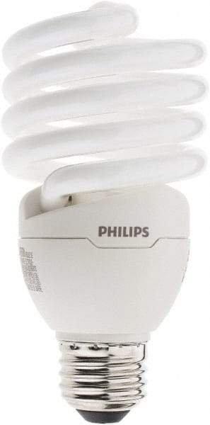 Philips - 26 Watt Fluorescent Residential/Office Medium Screw Lamp - 4,100°K Color Temp, 1,800 Lumens, 120 Volts, EL/mDT, 10,000 hr Avg Life - A1 Tooling