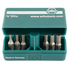 Security Hex Bit PokitPak Inch Set Includes: 3/32, 7/64, 1/8, 9/64, 5/32, 3/16 - A1 Tooling