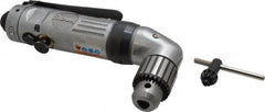 Sioux Tools - 3/8" Reversible Keyed Chuck - Right Angle Handle, 1,200 RPM, 10 CFM, 0.33 hp - A1 Tooling