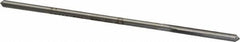 Made in USA - 0.132" High Speed Steel 4 Flute Chucking Reamer - Straight Flute, 0.119" Straight Shank, 7/8" Flute Length, 3-1/2" OAL - A1 Tooling