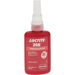 Loctite - 50 mL, Red, High Strength Threadlocker - Series 266 - A1 Tooling