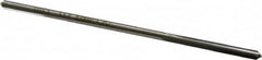 Made in USA - 0.139" High Speed Steel 4 Flute Chucking Reamer - Straight Flute, 0.135" Straight Shank, 1" Flute Length, 4" OAL - A1 Tooling