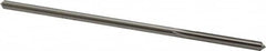 Made in USA - 0.1605" High Speed Steel 6 Flute Chucking Reamer - Straight Flute, 0.153" Straight Shank, 1-1/8" Flute Length, 4-1/2" OAL - A1 Tooling