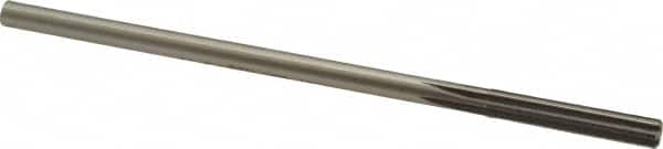 Made in USA - 0.218" High Speed Steel 6 Flute Chucking Reamer - Straight Flute, 0.2075" Straight Shank, 1-1/4" Flute Length, 5" OAL - A1 Tooling