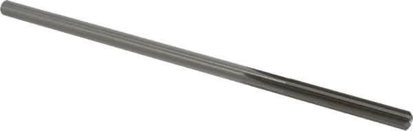 Made in USA - 0.233" High Speed Steel 6 Flute Chucking Reamer - Straight Flute, 0.2173" Straight Shank, 1-1/2" Flute Length, 6" OAL - A1 Tooling