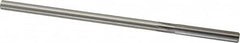 Made in USA - 0.269" High Speed Steel 6 Flute Chucking Reamer - Straight Flute, 1/4" Straight Shank, 1-1/2" Flute Length, 6" OAL - A1 Tooling