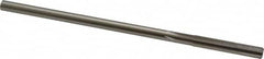 Made in USA - 0.274" High Speed Steel 6 Flute Chucking Reamer - Straight Flute, 1/4" Straight Shank, 1-1/2" Flute Length, 6" OAL - A1 Tooling