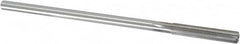 Made in USA - 0.2775" High Speed Steel 6 Flute Chucking Reamer - Straight Flute, 1/4" Straight Shank, 1-1/2" Flute Length, 6" OAL - A1 Tooling