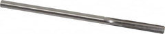 Made in USA - 19/64" High Speed Steel 6 Flute Chucking Reamer - Straight Flute, 0.2792" Straight Shank, 1-1/2" Flute Length, 6" OAL - A1 Tooling