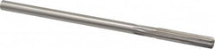 Chucking Reamer: 0.3045″ Dia, 6″ OAL, 1-1/2″ Flute Length, Straight Shank, High Speed Steel 6 Flute, RH