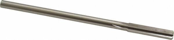 Made in USA - 0.326" High Speed Steel 6 Flute Chucking Reamer - Straight Flute, 0.2792" Straight Shank, 1-1/2" Flute Length, 6" OAL - A1 Tooling