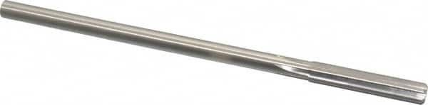 Made in USA - 0.354" High Speed Steel 6 Flute Chucking Reamer - Straight Flute, 0.3105" Straight Shank, 1-3/4" Flute Length, 7" OAL - A1 Tooling