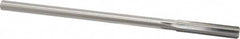 Made in USA - 0.356" High Speed Steel 6 Flute Chucking Reamer - Straight Flute, 0.3105" Straight Shank, 1-3/4" Flute Length, 7" OAL - A1 Tooling