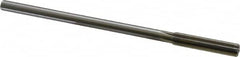 Made in USA - 0.382" High Speed Steel 6 Flute Chucking Reamer - Straight Flute, 0.3105" Straight Shank, 1-3/4" Flute Length, 7" OAL - A1 Tooling