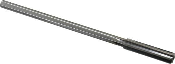 Made in USA - 0.402" High Speed Steel 6 Flute Chucking Reamer - Straight Flute, 0.3105" Straight Shank, 1-3/4" Flute Length, 7" OAL - A1 Tooling