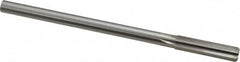 Made in USA - 0.425" High Speed Steel 6 Flute Chucking Reamer - Straight Flute, 0.373" Straight Shank, 1-3/4" Flute Length, 7" OAL - A1 Tooling