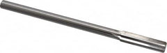 Made in USA - 0.455" High Speed Steel 6 Flute Chucking Reamer - Straight Flute, 0.373" Straight Shank, 1-3/4" Flute Length, 7" OAL - A1 Tooling