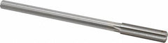 Made in USA - 0.462" High Speed Steel 6 Flute Chucking Reamer - Straight Flute, 0.373" Straight Shank, 1-3/4" Flute Length, 7" OAL - A1 Tooling