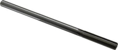 Made in USA - 0.474" High Speed Steel 6 Flute Chucking Reamer - Straight Flute, 0.4355" Straight Shank, 2" Flute Length, 8" OAL - A1 Tooling