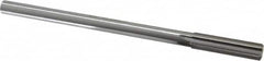 Made in USA - 0.494" High Speed Steel 6 Flute Chucking Reamer - Straight Flute, 0.4355" Straight Shank, 2" Flute Length, 8" OAL - A1 Tooling