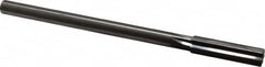 Made in USA - 0.517" High Speed Steel Chucking Reamer - Straight Flute, Straight Shank - A1 Tooling