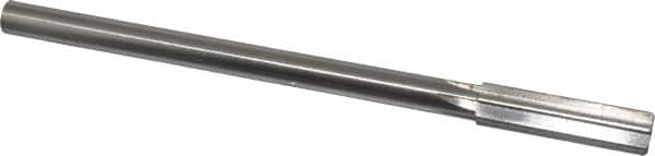 Made in USA - 0.53" High Speed Steel Chucking Reamer - Straight Flute, Straight Shank - A1 Tooling