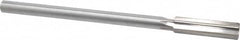 Made in USA - 0.55" High Speed Steel Chucking Reamer - Straight Flute, Straight Shank - A1 Tooling