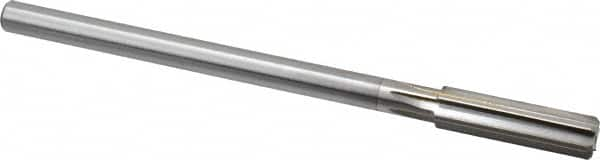 Made in USA - 0.551" High Speed Steel Chucking Reamer - Straight Flute, Straight Shank - A1 Tooling