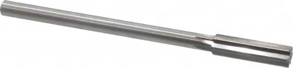 Made in USA - 0.569" High Speed Steel Chucking Reamer - Straight Flute, Straight Shank - A1 Tooling