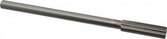 Made in USA - 0.592" High Speed Steel Chucking Reamer - Straight Flute, Straight Shank - A1 Tooling