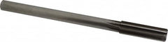 Made in USA - 0.764" High Speed Steel Chucking Reamer - Straight Flute, Straight Shank - A1 Tooling