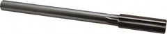 Made in USA - 0.806" High Speed Steel Chucking Reamer - Straight Flute, Straight Shank - A1 Tooling