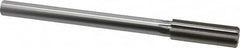 Made in USA - 0.811" High Speed Steel 8 Flute Chucking Reamer - Straight Flute, 5/8" Straight Shank, 2-1/2" Flute Length, 9-1/2" OAL - A1 Tooling