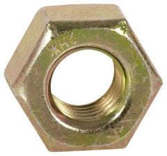 Value Collection - 1/2-13 UNC Steel Right Hand Heavy Hex Nut - 7/8" Across Flats, 31/64" High, Zinc Yellow Dichromate Finish - A1 Tooling