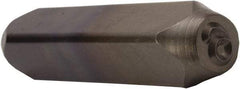 C.H. Hanson - 1/8" Character Size, 6 OR 9 Character, Heavy Duty Individual Steel Stamp - A1 Tooling